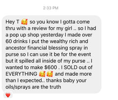 Ancestor Financial Blessing Spray