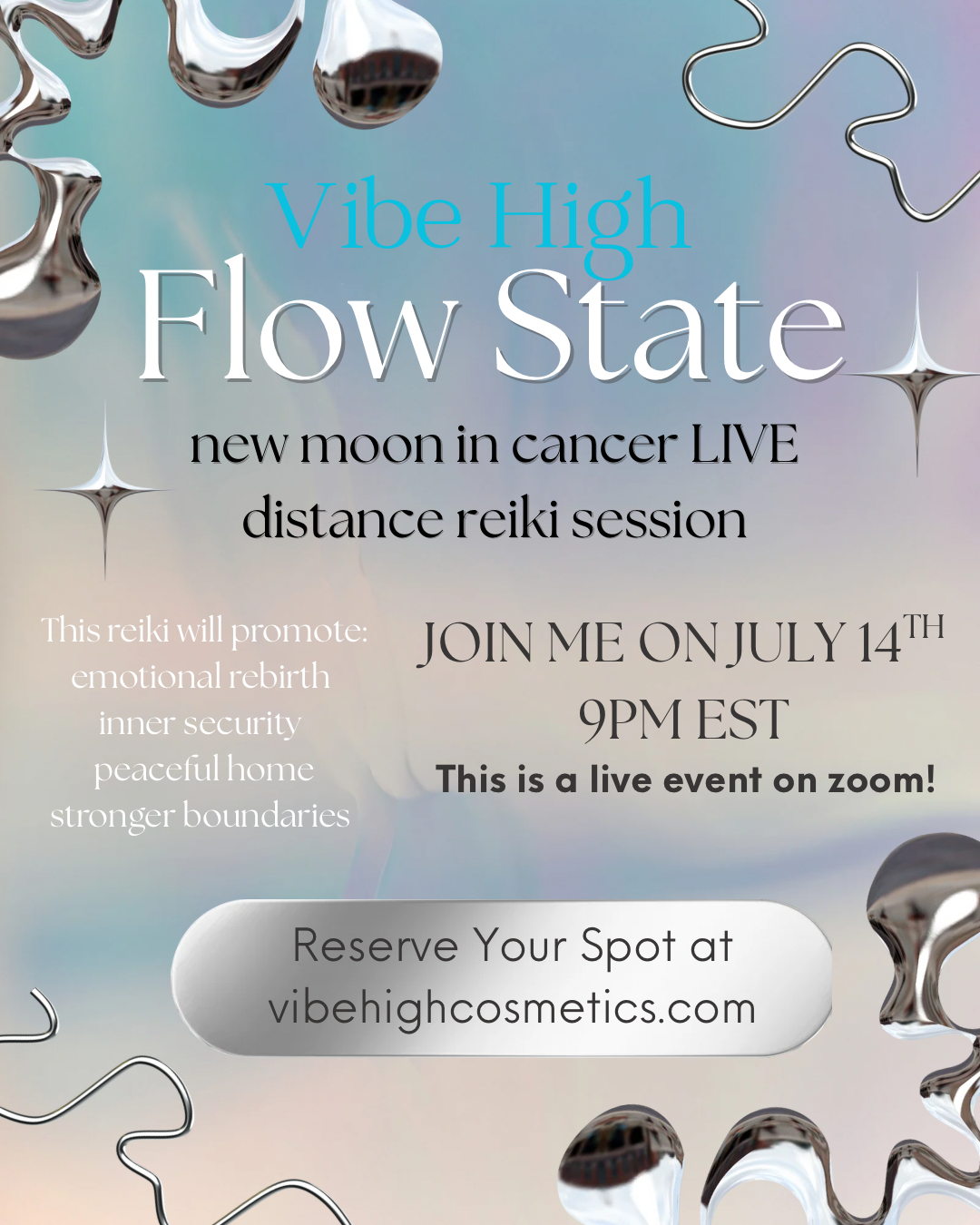 Flow State New Moon in Cancer Reiki LIVE✨