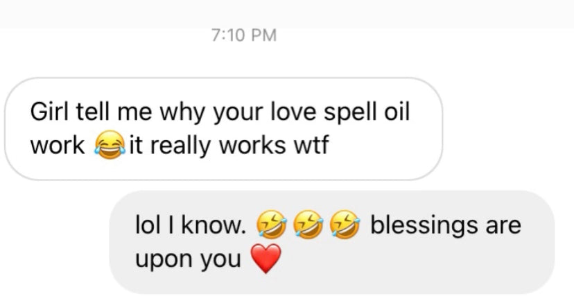 “Love Spell” Oil 💕